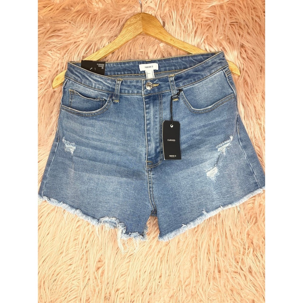 Forever 21 Curved Jean short